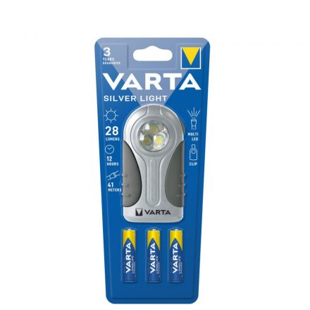 VARTA Lanternă Silver Light - 28 lumeni