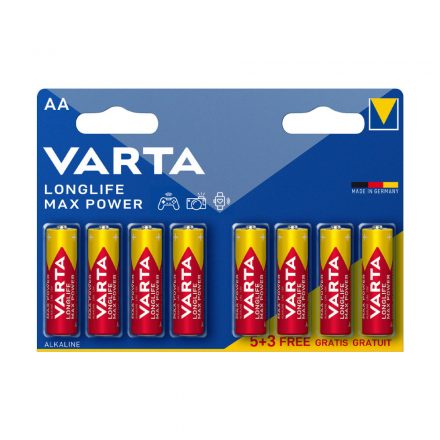 Varta Baterie Alcalină Longlife Max Power AA B5+3