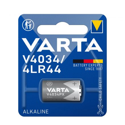 Varta Baterie Alkalină Fotografică 4LR44 V4034PX (6V) B1