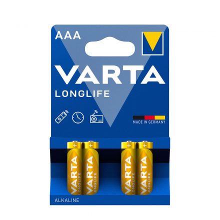 Varta Baterie Alcalină Longlife Micro AAA B4