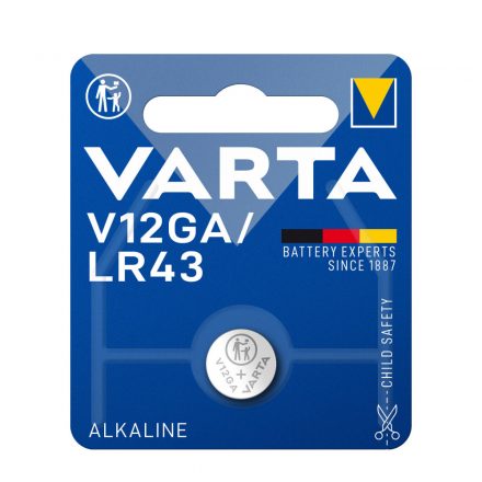 Varta Baterie Alcalină V12GA / AG12 / LR43 (1,5V) B1