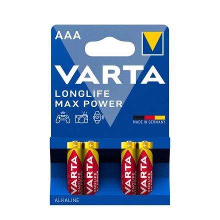 Varta Baterie Alcalină Longlife Max Power Micro AAA B4