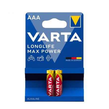 Varta Baterie Alcalină Longlife Max Power Micro AAA B2