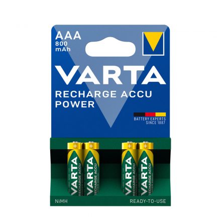 Varta Acumulator POWER R2U Micro 800mAh AAA B4