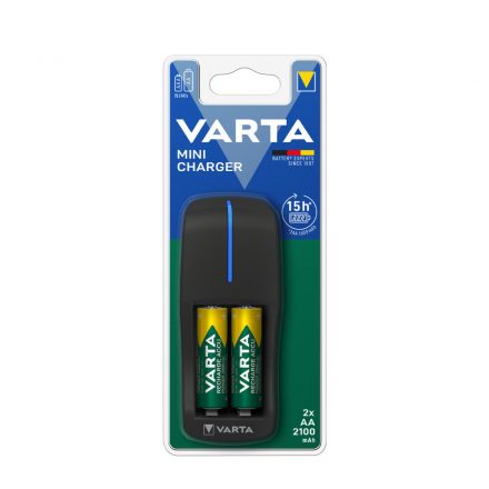 Varta Încărcător Mini + 2x2100mAh AA (AA/AAA) 900min