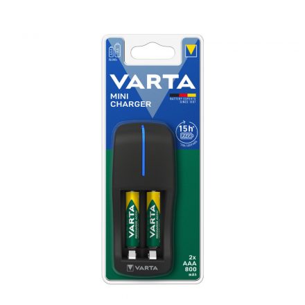 Varta Încărcător Mini + 2x800mAh R2U AAA (AA/AAA) (900 min)