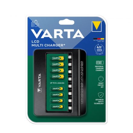 Varta Încărcător LCD Multi gol 8 canale (AA/AAA) (240min)