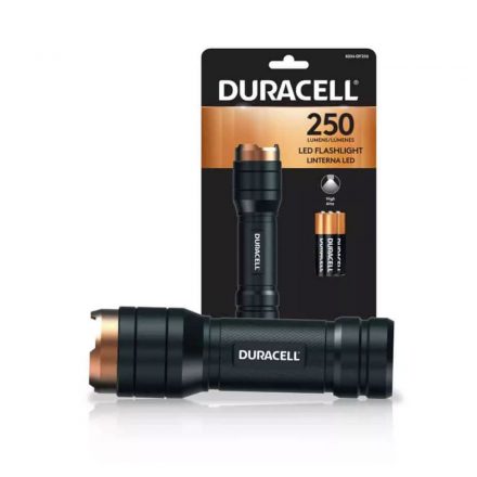 Lanternă Duracell Aluminium DF250SE (+3AAA) IPX4 (250 lumen) B1