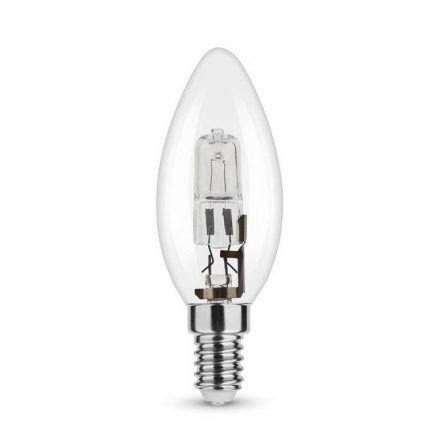 Asalite Bec Halogen C35 lumânare E14 18W 2800K (210 lumen)