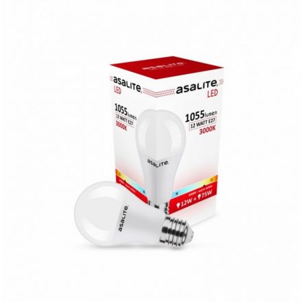 Asalite Bec LED A60 glob E27 12W 3000K (1055 lumen)