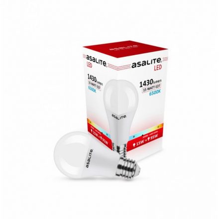 Asalite Bec LED A65 glob E27 15W 6500K (1430 lumen)