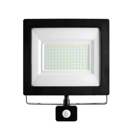 Asalite LED Reflector Slim 100W 4500K, 9000 lumeni, Senzor Mișcare, IP65