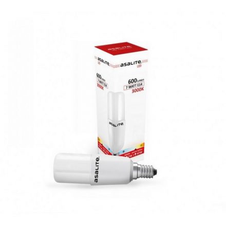 Asalite Bec LED T37 stick E14 7W 3000K (600 lumen)