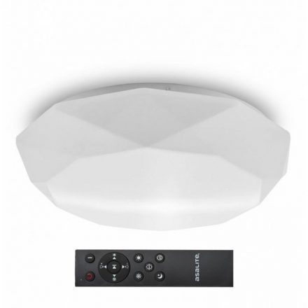 Asalite Lampă de Tavan OLIVIA 48W 3000K/4000K/6500K (3400 lumen) Diamant + Telecomandă CCT