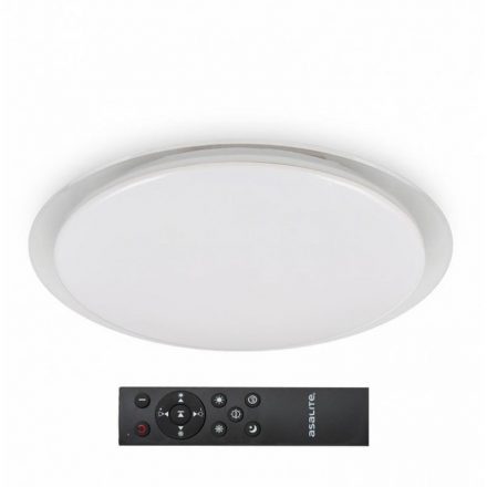 Asalite LED Mennyezeti Lámpa OLIVIA 48W 3000K/4000K/6500K 3400 lumen Kerek Távirányító CCT