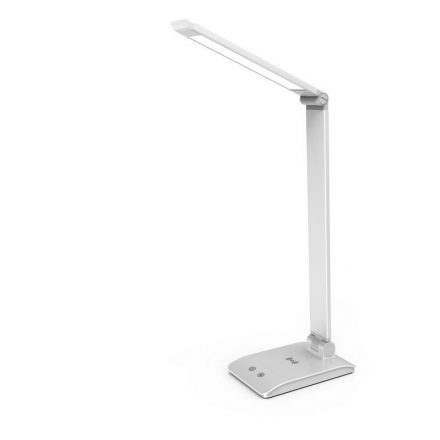 Asalite Lampă de Birou LED reglabilă 7W (450 lumen) CCT Wireless USB argintiu