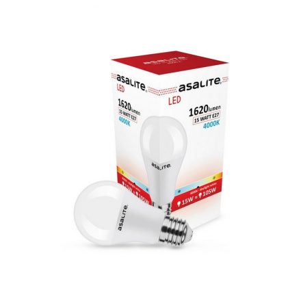 Asalite Bec LED A65 glob E27 15W 4000K (1620 lumen)