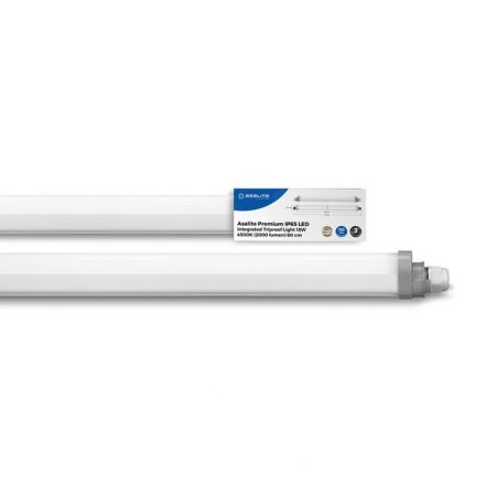 Asalite Premium Corp de Iluminat Etanș IP65 Integrat LED 60cm 18W  4500K (2000 lumen)