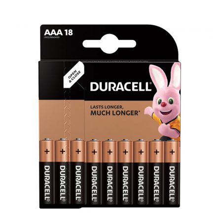 Duracell Basic Baterie Alkalină Mică AAA (MN2400) (1,5V) B18