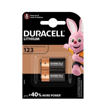 Duracell Baterie Fotografică Lithium CR123 (3V) B2