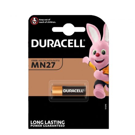 Duracell Baterie pentru Avertizare Alkalină LR27, MN27, A27, V27A (12V) B1