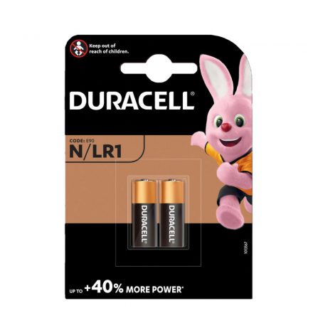 Duracell Baterie pentru Avertizare Alkalină LR1, MN9100, E90, Lady, N (1,5V) B2