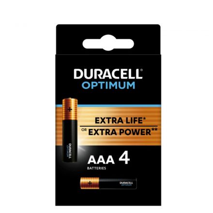 Duracell Optimum Baterie Alkalină Mică (1,5V) AAA B4