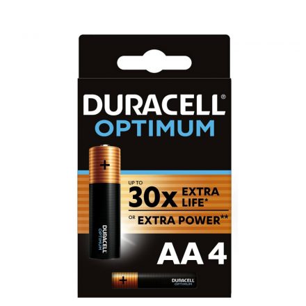 Duracell Optimum Baterie Alkalină AA (1,5V) B4