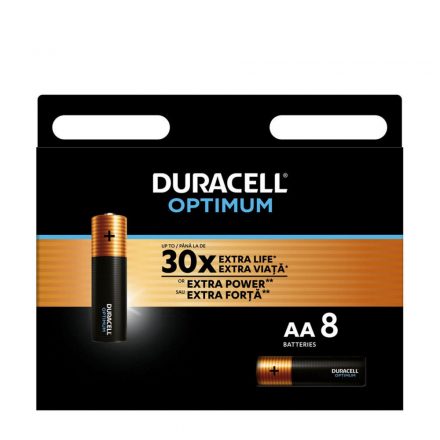 Duracell Optimum Baterie Alkalină AA (1,5V) B8