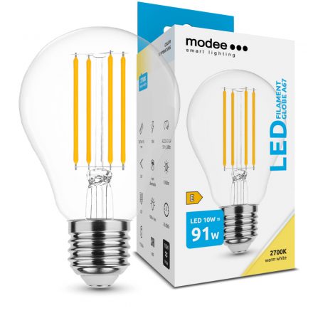 Modee LED Bec Filament A67 10W E27 360° 2700K (1350 lumen) ERP