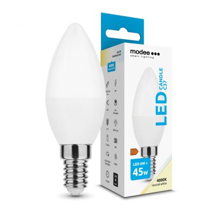 Modee Lighting Bec LED Lumânare (Candle) 6W E14 200° 4000K (550 lumen) ERP