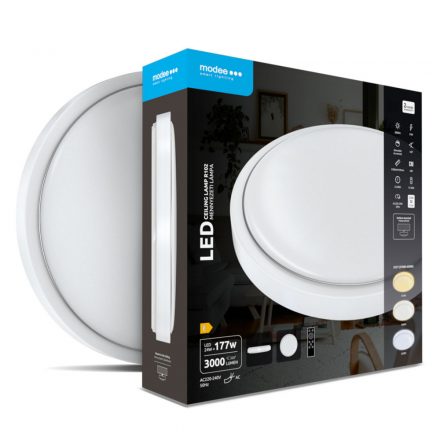 Modee Mennyezeti LED Lámpa 24W 3CCT D380x100mm 3000 lumen távirányító