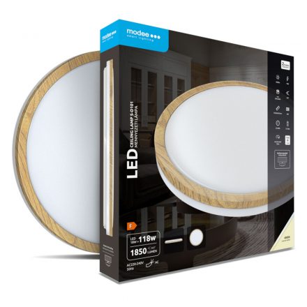 Modee Mennyezeti LED Lámpa 18W 4000K D336x55mm 1850 lumen