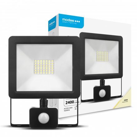 Modee LED Reflektor + Szenzor 30W 4000K