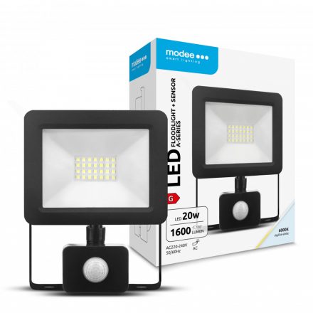 Modee LED Reflektor + Szenzor 20W 6000K 