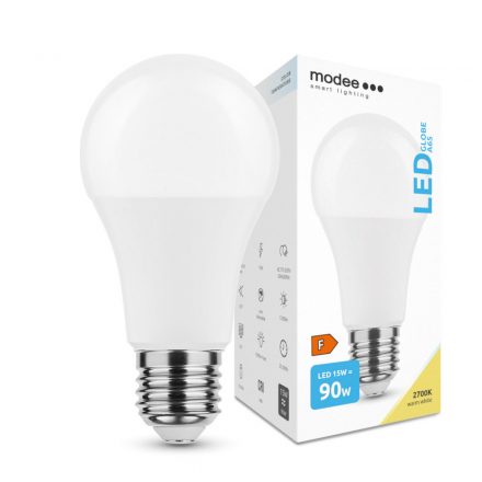 Modee Lighting LED Bec Globe A65 15W E27 270° 2700K (1350 lumen)