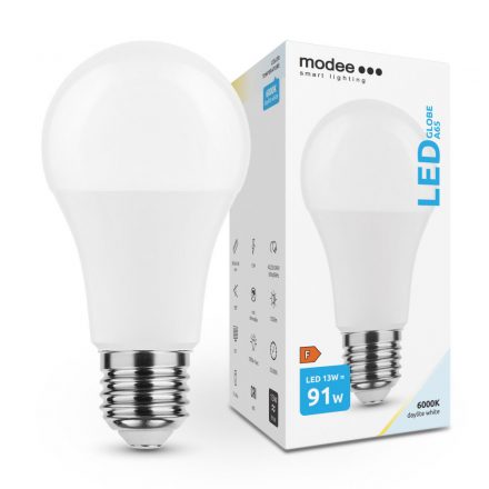 Modee Lighting LED Bec Globe A60 13W E27 200° 6000K (1350 lumen) ERP