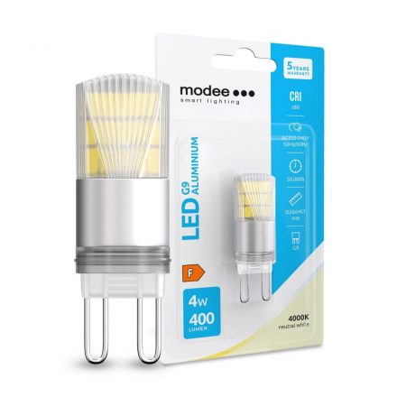 Modee Lighting LED Bec G9 Aluminiu 4W 4000K (400 lumen) B1