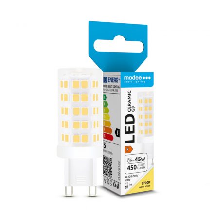 Modee Lighting LED Bec G9 Ceramic 4,3W 2700K (450 lumen) ERP