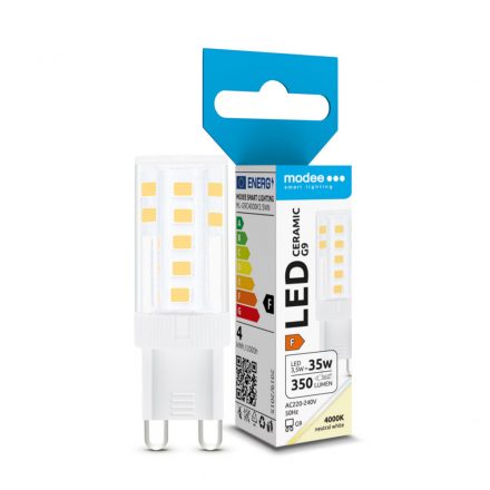 Modee Lighting LED Bec G9 Ceramic 3,5W 4000K (350 lumen) ERP