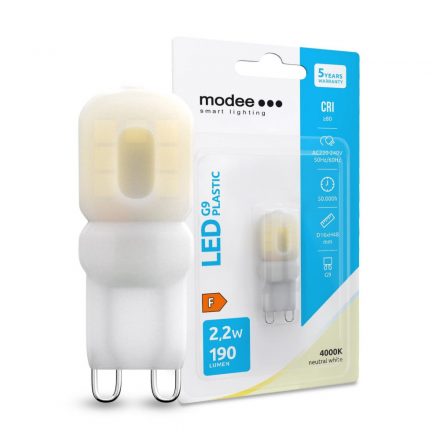 Modee Lighting LED Bec G9 Plastic 2,2W 4000K (190 lumen) B1