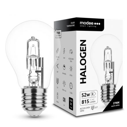 Modee Smart Lighting ECO Halogen Bec Classic 52W E27 (815 lumen)