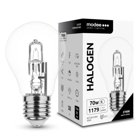 Modee Smart Lighting ECO Halogen Bec Classic 70W E27 (1179 lumen)