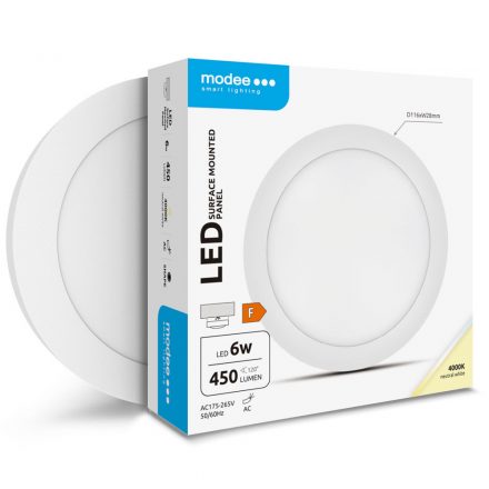 Modee Lighting Panou LED Rotund 6W 4000K (450 lumen)