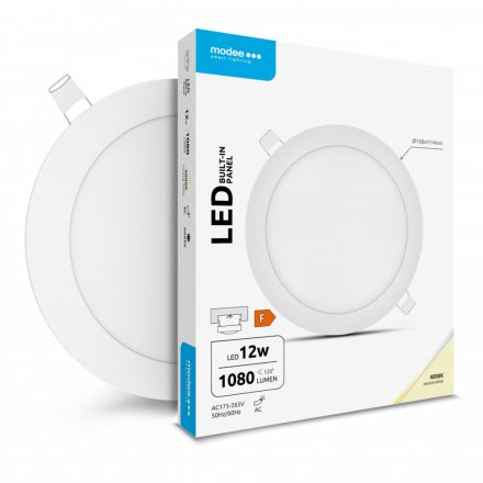 Modee Panou LED Rotund A2-series 12W 4000K (1080 lumen)