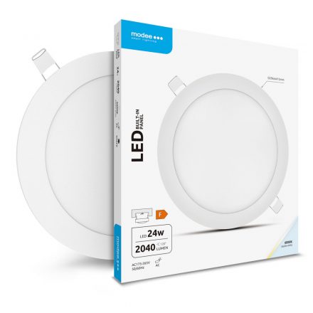 Modee LED Panel Rotund Încastrabil - 24W 6000K (2040 lumen) A-series