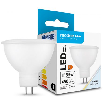 Modee Lighting LED Bec Spot 5W MR16 12V 100° 6000K (450 lumen) ERP