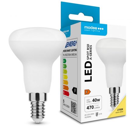 Modee Lighting LED Bec Spot R50 4,9W E14 110° 2700K (470 lumen) A-series ERP