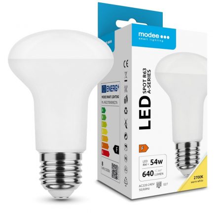 Modee Lighting LED Bec Spot R63 8W E27 110° 2700K (640 lumen) A-series