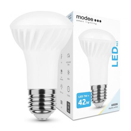 Modee Lighting LED Bec Spot R63 7W E27 110° 6000K (500 lumen)